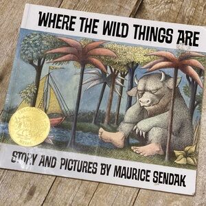 📚3/$10! VINTAGE Where the Wild Things Are Book